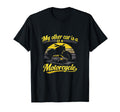 My Other Car Is Motorcycle Biker Badge T-Shirt - Unique Graphic for Adults - T-Shirt, Sweatshirt, Hoodie