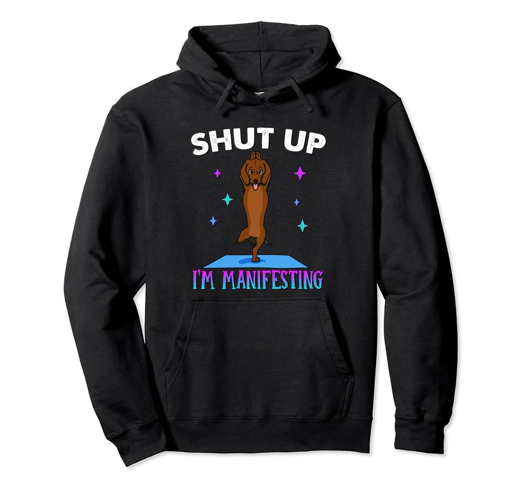 Mindfulness Gifts Funny Yoga Dog Zen Hoodie - Graphic Print Men Women - T-Shirt, Sweatshirt, Hoodie