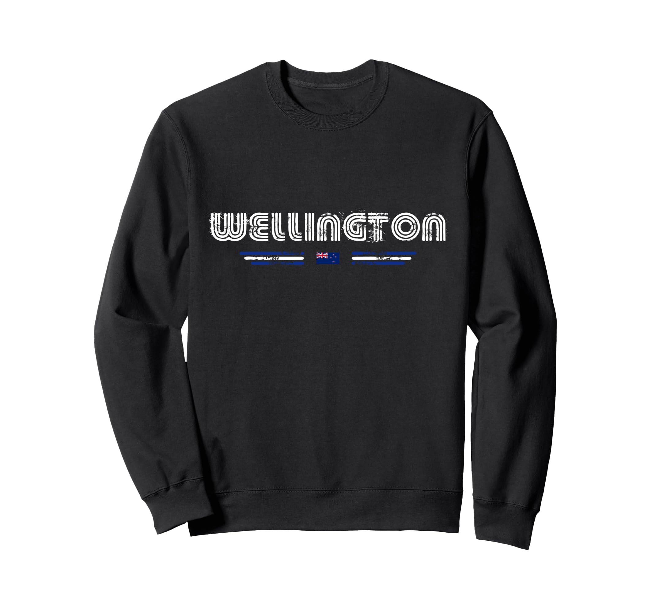 Wellington New Zealand 70S 80S Type Sweatshirt - Novelty Apparel Men Women - T-Shirt, Sweatshirt, Hoodie