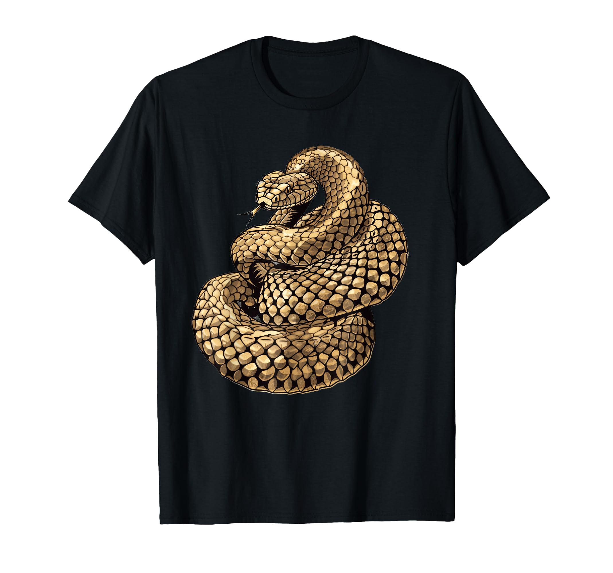 Western Diamondback Rattlesnake Sci Fi T-Shirt - Trendy Graphic Men Women - T-Shirt, Sweatshirt, Hoodie