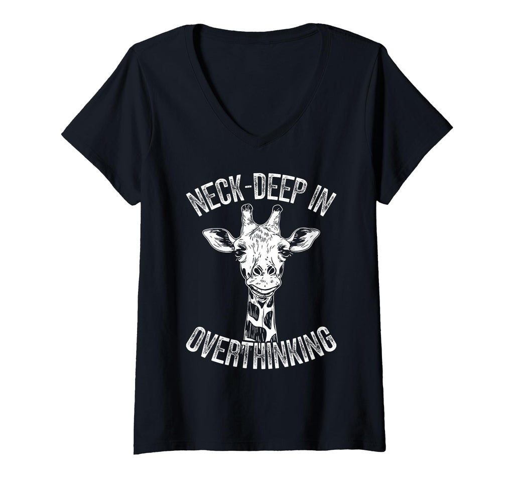 Womens Funny Giraffe Tall T-Shirt - Casual Everyday Wear Unisex - T-Shirt, Sweatshirt, Hoodie