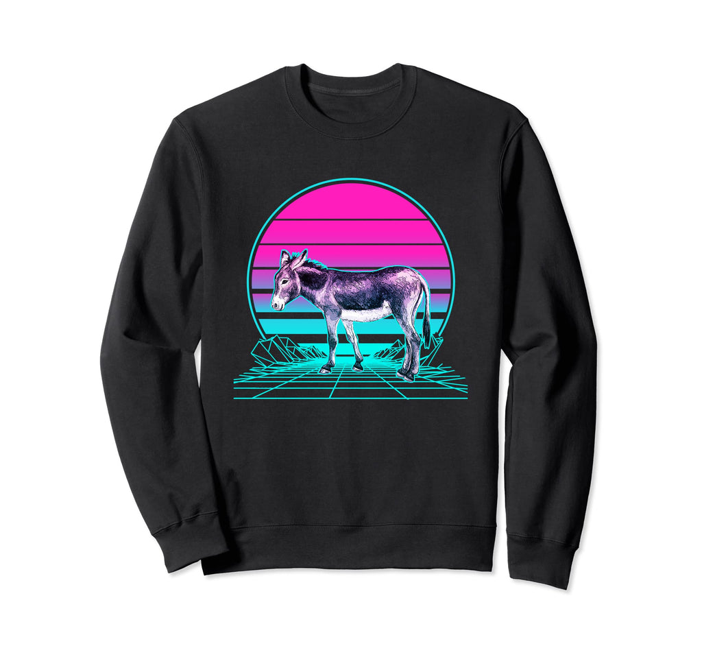 Sunset Mule Sweatshirt - Unique Graphic for Adults - T-Shirt, Sweatshirt, Hoodie