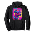 Rhodesian Ridgeback Dog Vaporwave 80S Hoodie - Trendy Graphic Unisex - T-Shirt, Sweatshirt, Hoodie