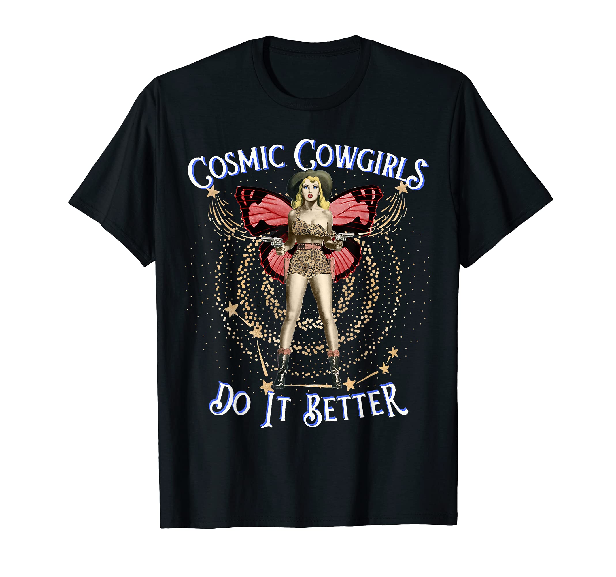 Cosmic Boho Cowgirls Do It Better Rodeo T-Shirt - Aesthetic Graphic Unisex - T-Shirt, Sweatshirt, Hoodie