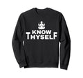 Know Thyself Symbol Yoga Sweatshirt - Casual Everyday Wear for Adults - T-Shirt, Sweatshirt, Hoodie