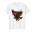 80S Geometric Bird Falcon Synthwave T-Shirt - Novelty Apparel Unisex - T-Shirt, Sweatshirt, Hoodie