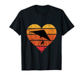 Hang Glider Heart Sunset Hang Gliding T-Shirt - Graphic Print Men Women - T-Shirt, Sweatshirt, Hoodie