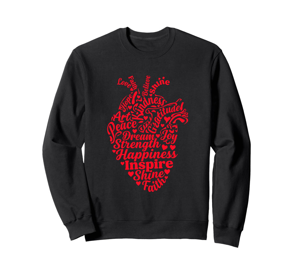 Motivational Words Affirmation Sweatshirt - Unique Graphic for Adults - T-Shirt, Sweatshirt, Hoodie