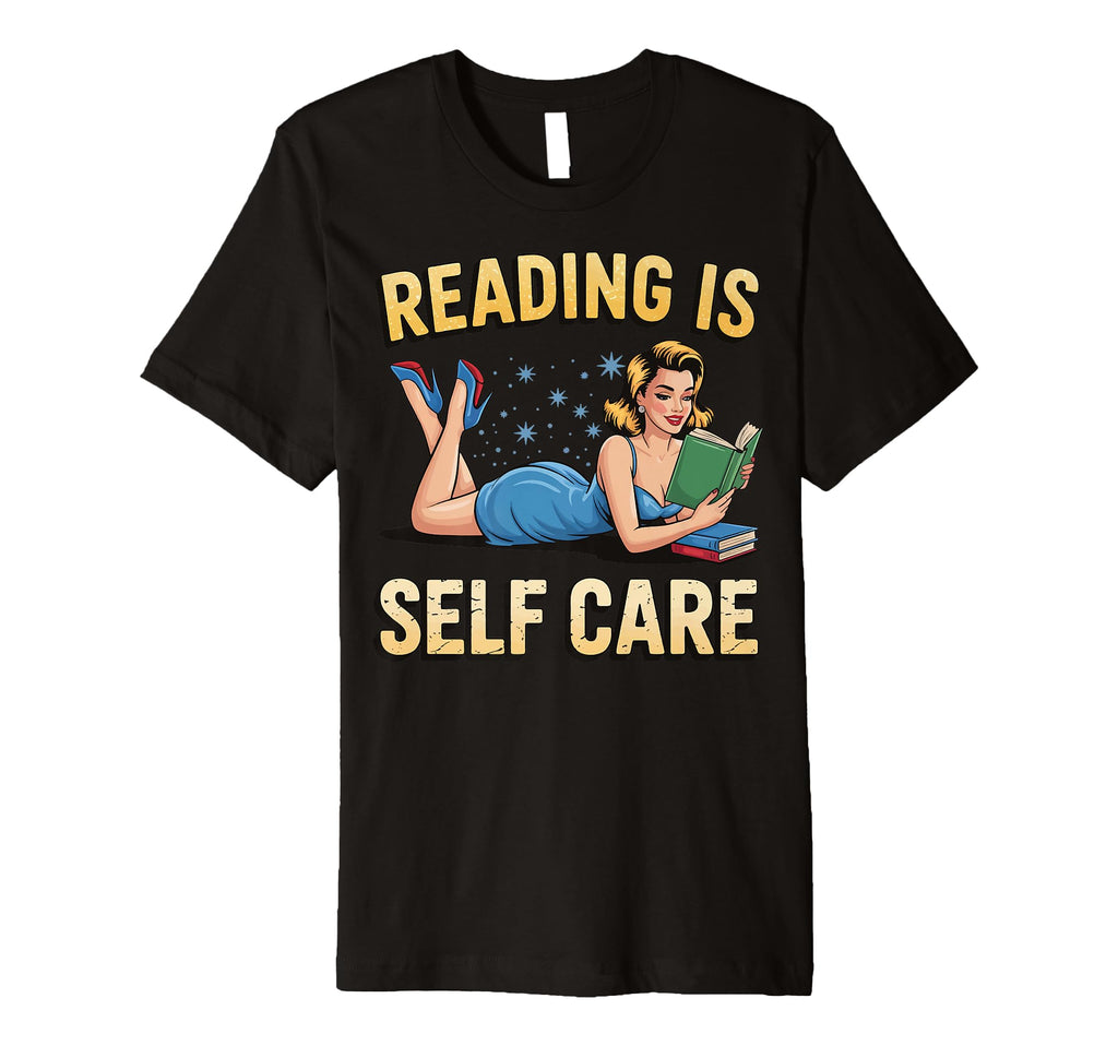 Reading Book Avid Reader T-Shirt - Fun Novelty Design for Adults - T-Shirt, Sweatshirt, Hoodie