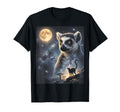 Howling Lemur Full Moon Starry Night 90S T-Shirt - Graphic Print Unisex - T-Shirt, Sweatshirt, Hoodie