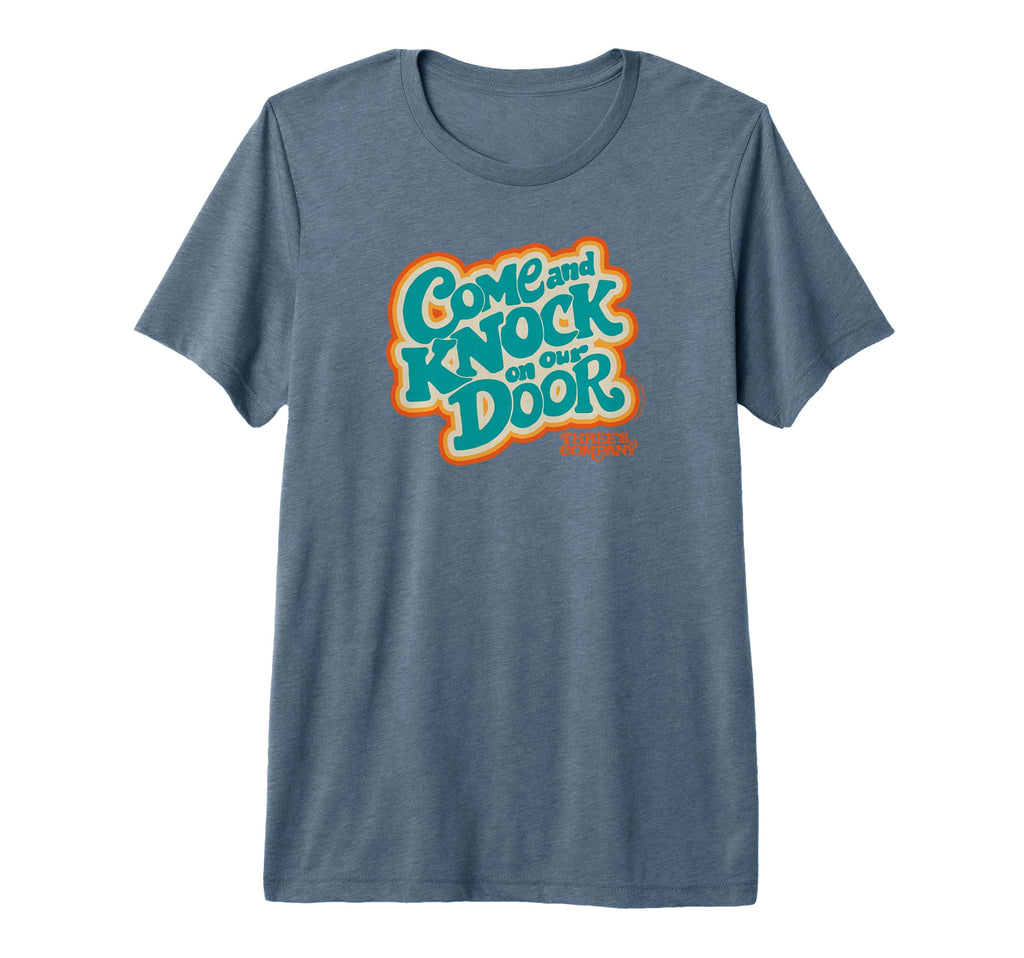 Threes Company Come And Knock Our Door T-Shirt - Graphic Print Men Women - T-Shirt, Sweatshirt, Hoodie