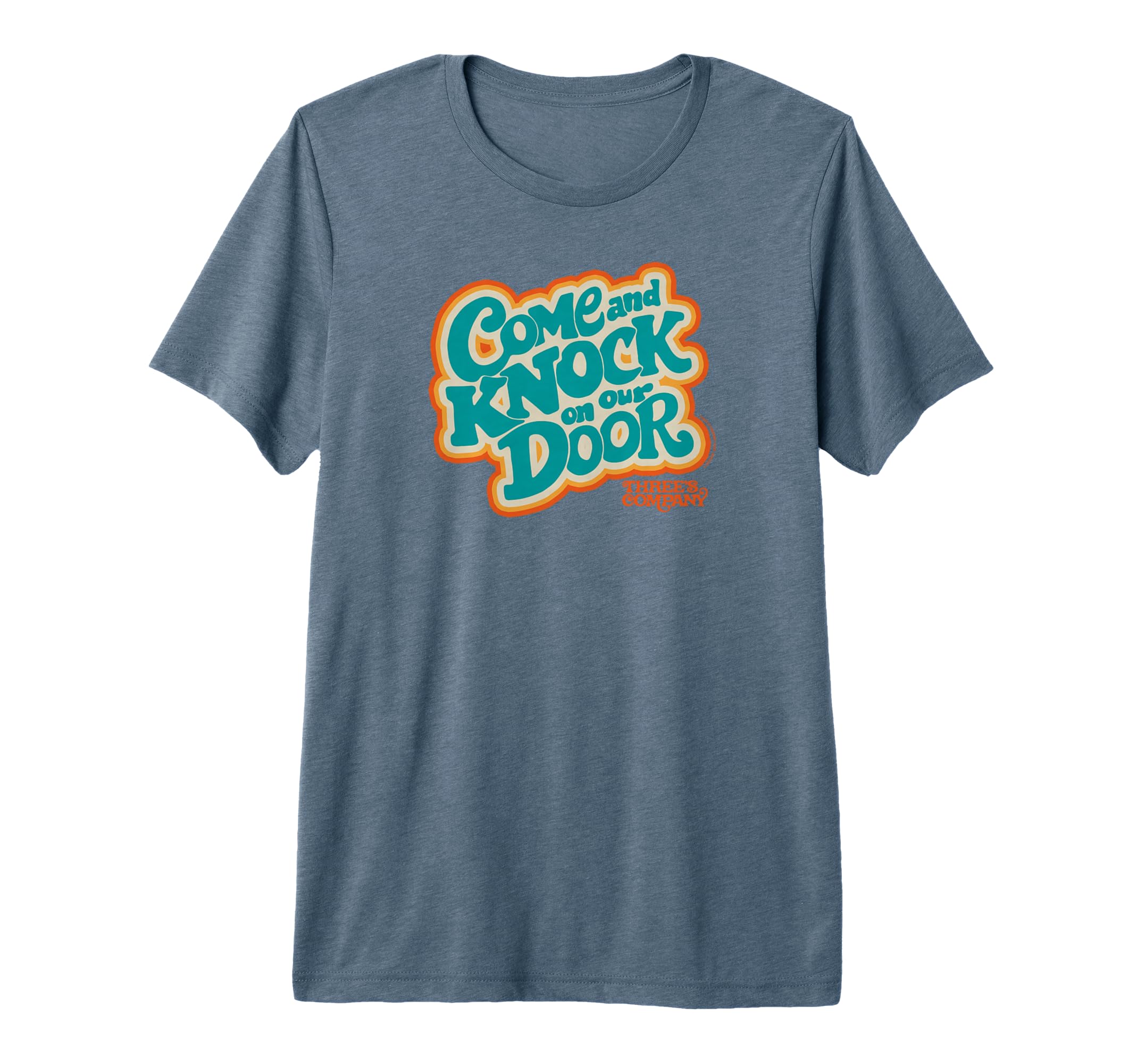 Threes Company Come And Knock Our Door T-Shirt - Graphic Print Men Women - T-Shirt, Sweatshirt, Hoodie