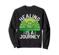 Healing Is Journey Mental Health Sweatshirt - Trendy Graphic Unisex - T-Shirt, Sweatshirt, Hoodie