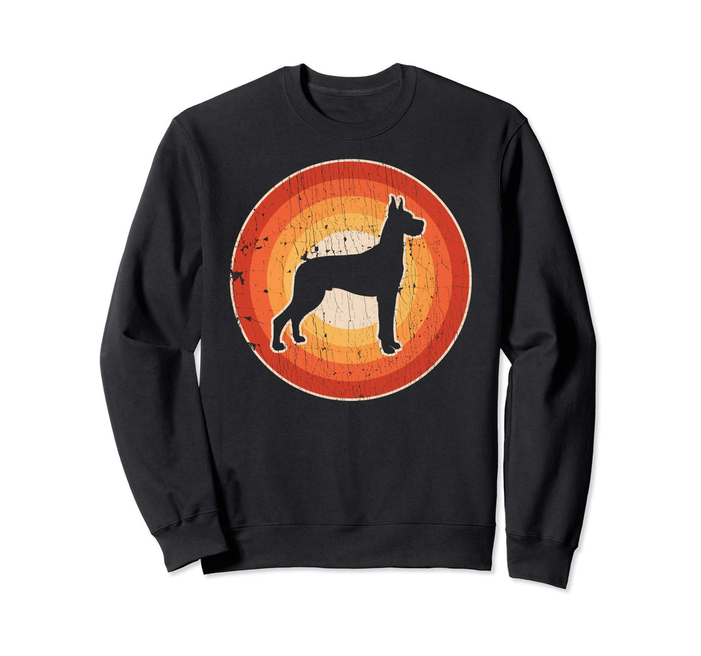 Great Dane 60S 70S Gifts Dog Lover Sweatshirt - Novelty Apparel for Adults - T-Shirt, Sweatshirt, Hoodie