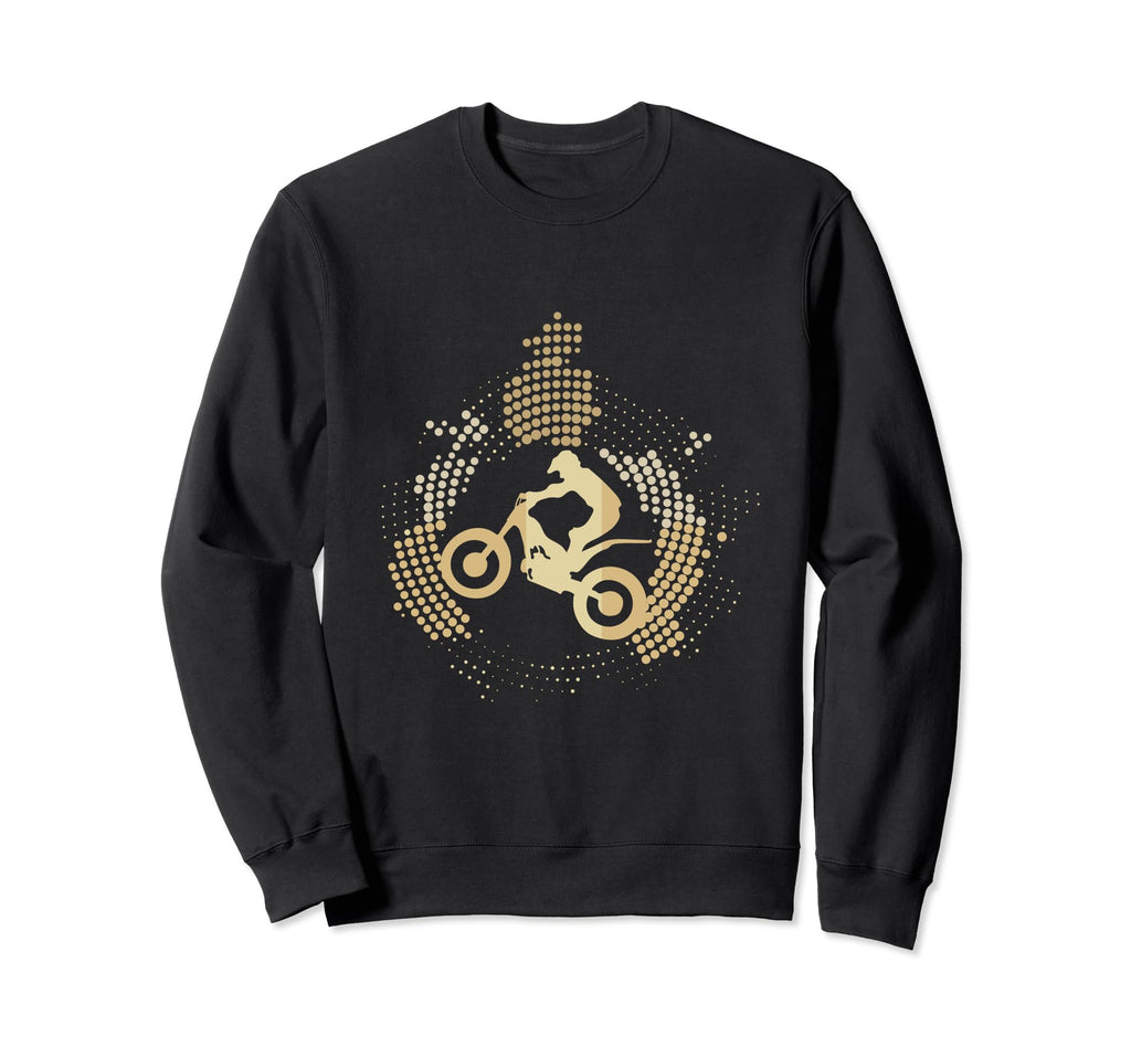 Trial Motorcycle Sweatshirt - Unique Graphic Men Women - T-Shirt, Sweatshirt, Hoodie