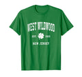 West Wildwood New Jersey Shamrock T-Shirt - Streetwear Style for Adults - T-Shirt, Sweatshirt, Hoodie