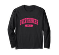 Overthinker 24 7 Funny Slogan Jersey T-Shirt - Graphic Print Unisex - T-Shirt, Sweatshirt, Hoodie
