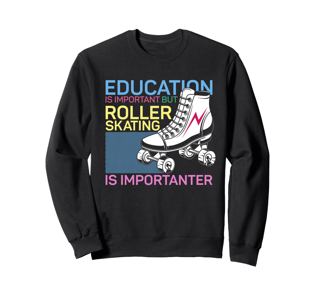Roller Skating Skate 1970S Sweatshirt - Graphic Print Unisex - T-Shirt, Sweatshirt, Hoodie