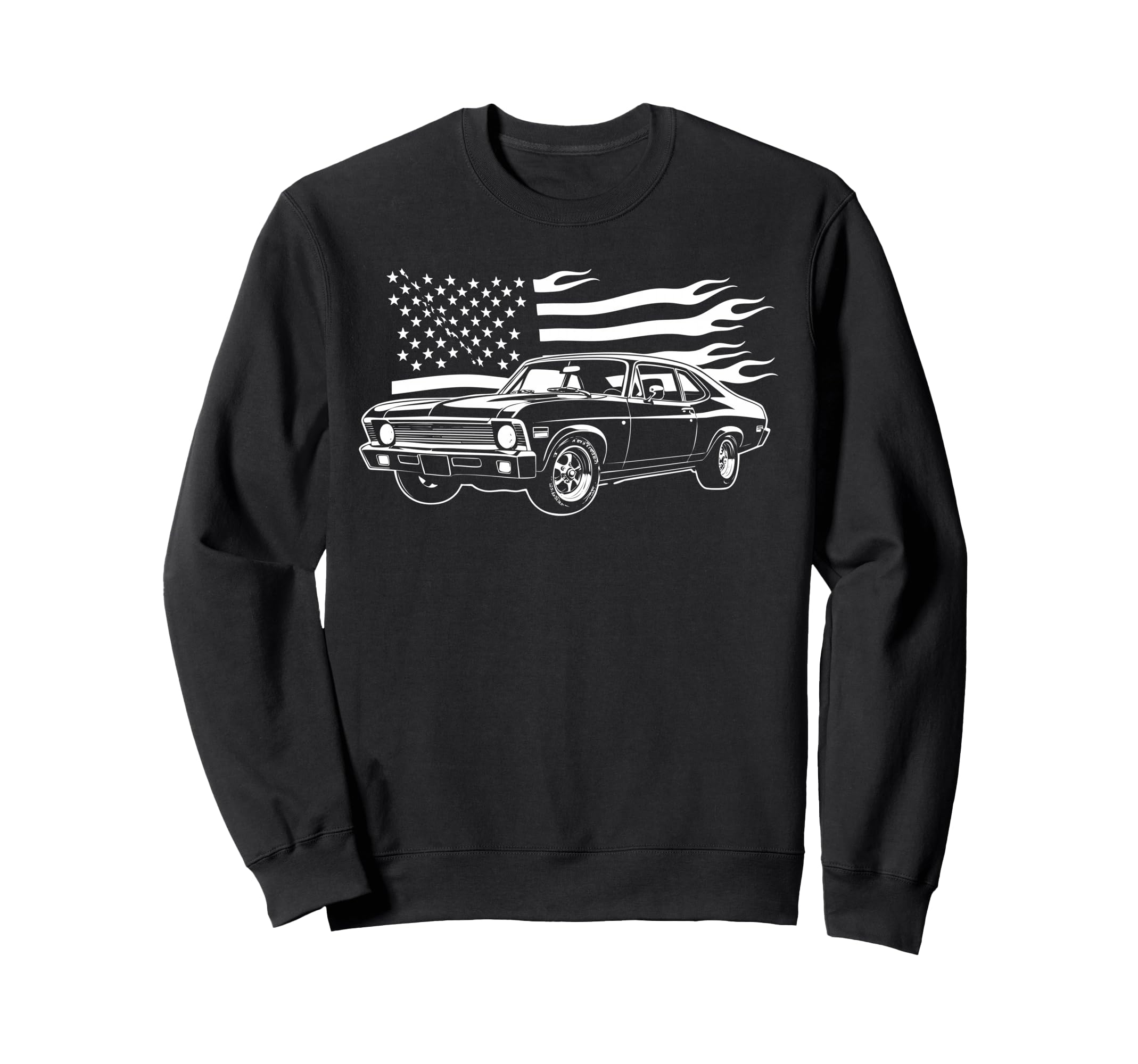1969 69 Nova Ss Old School American Sweatshirt - Unique Graphic Unisex - T-Shirt, Sweatshirt, Hoodie
