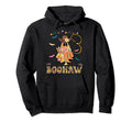 Boohaw Ghost Halloween Western Hoodie - Fun Novelty Design Unisex - T-Shirt, Sweatshirt, Hoodie
