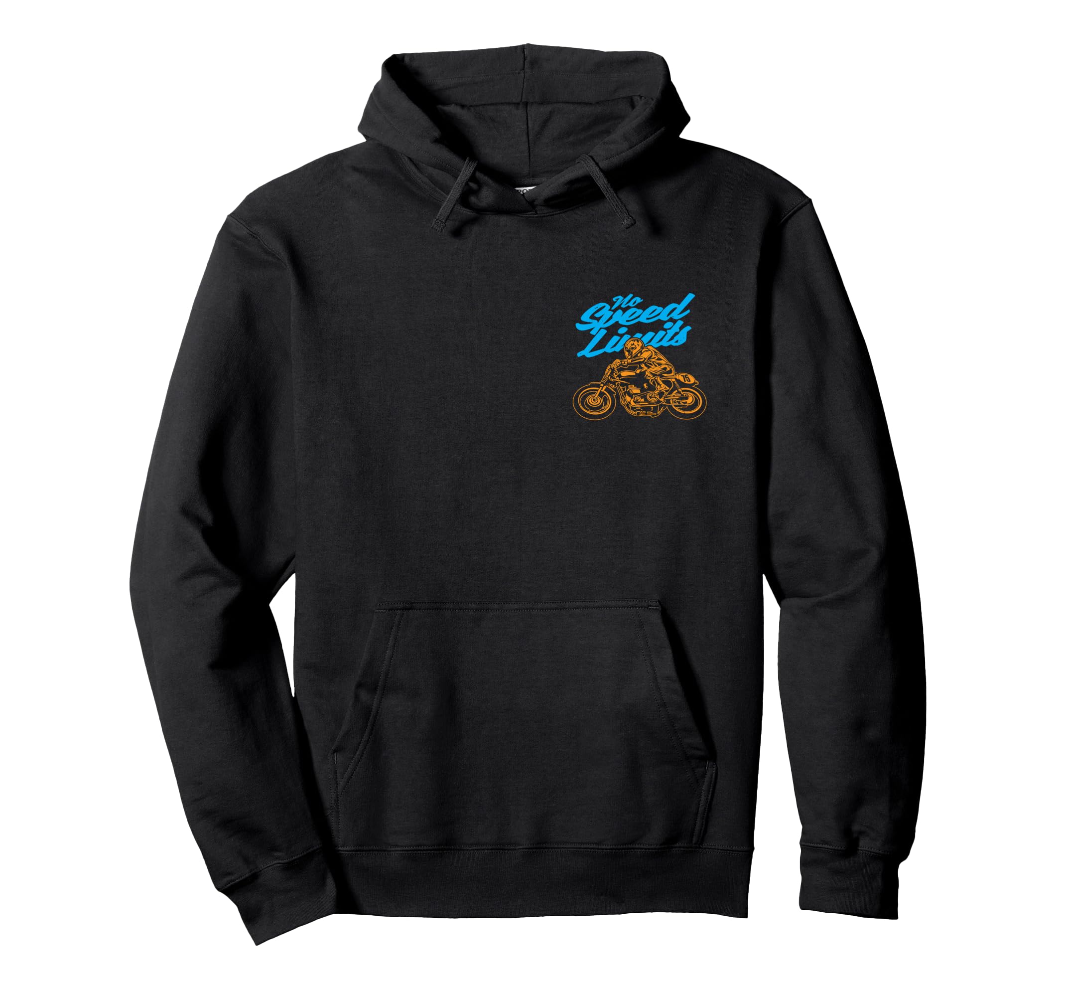No Speed Limits Motorcycle Race Hoodie - Aesthetic Graphic Unisex - T-Shirt, Sweatshirt, Hoodie
