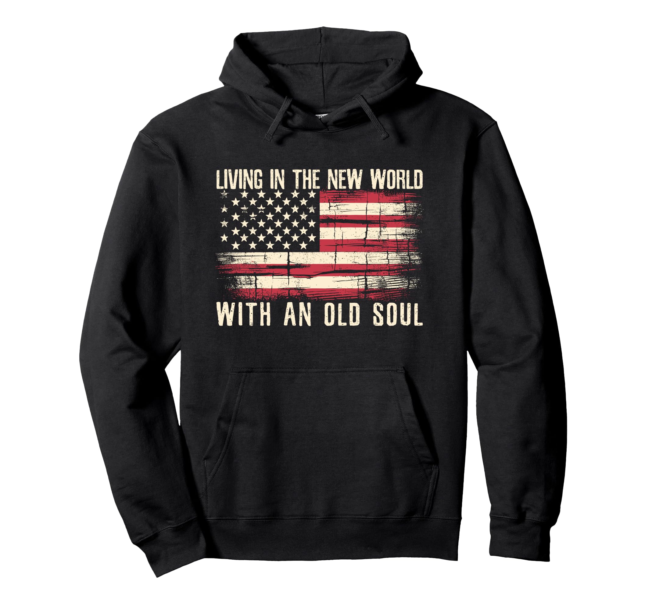 Living New World Old Soul Western Hoodie - Streetwear Style Unisex - T-Shirt, Sweatshirt, Hoodie