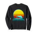Sunset Prawn Sweatshirt - Unique Graphic Unisex - T-Shirt, Sweatshirt, Hoodie