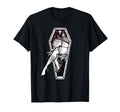 Sexy Zombie Legs Flash Tattoo Coffin Pin T-Shirt - Custom Art Print Unisex - T-Shirt, Sweatshirt, Hoodie