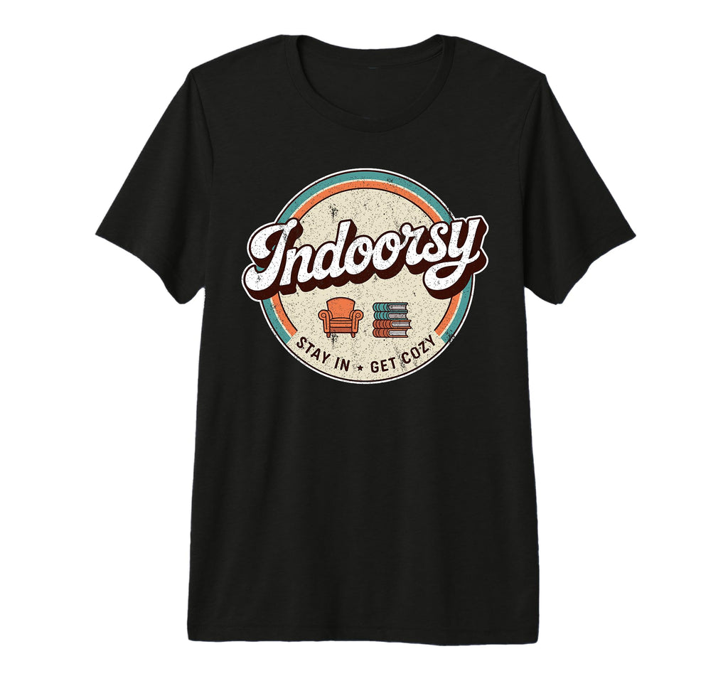 Homebody Antisocial Introvert Indoorsy Tri T-Shirt - Unique Graphic Unisex - T-Shirt, Sweatshirt, Hoodie