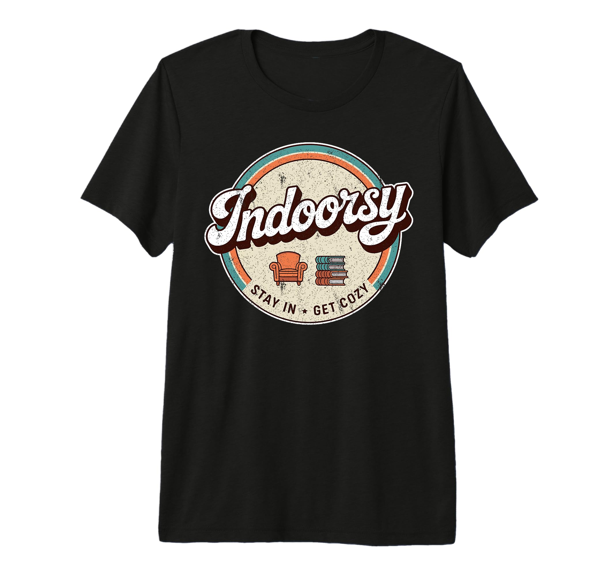 Homebody Antisocial Introvert Indoorsy Tri T-Shirt - Unique Graphic Unisex - T-Shirt, Sweatshirt, Hoodie