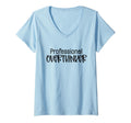 Womens Professional Overthinker Funny T-Shirt - Trendy Graphic Unisex - T-Shirt, Sweatshirt, Hoodie