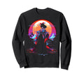 Vaporwave Geisha 80S Synthwave 16 Sweatshirt - Custom Art Print Men Women - T-Shirt, Sweatshirt, Hoodie