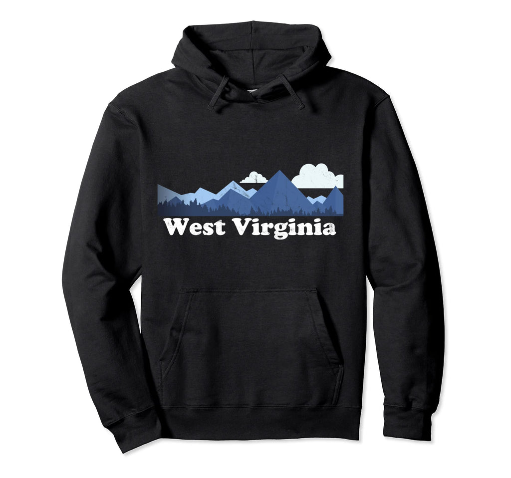 West Virginia Allegheny Mountains Wv Hoodie - Custom Art Print Unisex - T-Shirt, Sweatshirt, Hoodie