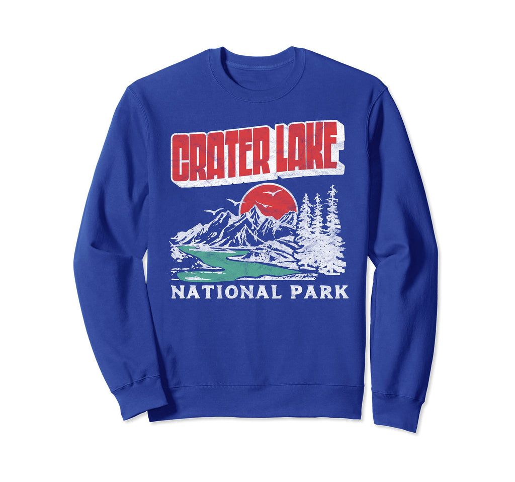 Crater Lake National Park Sweatshirt - Novelty Apparel for Adults - T-Shirt, Sweatshirt, Hoodie