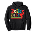 Roller Skating Skate 1970S Inline Hoodie - Casual Everyday Wear for Adults - T-Shirt, Sweatshirt, Hoodie