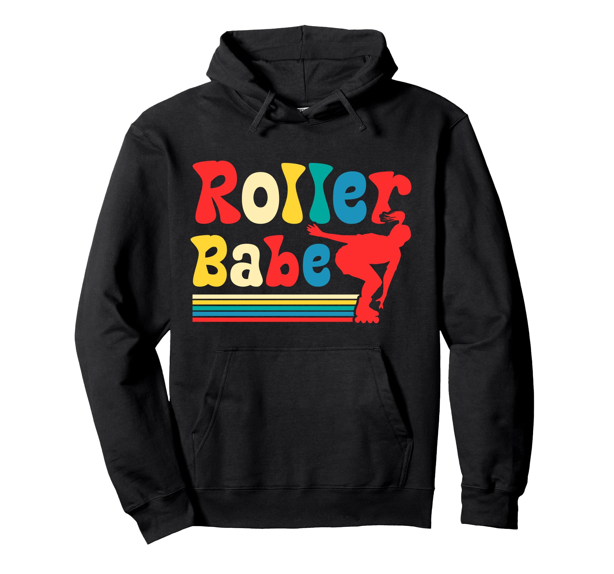 Roller Skating Skate 1970S Inline Hoodie - Casual Everyday Wear for Adults - T-Shirt, Sweatshirt, Hoodie