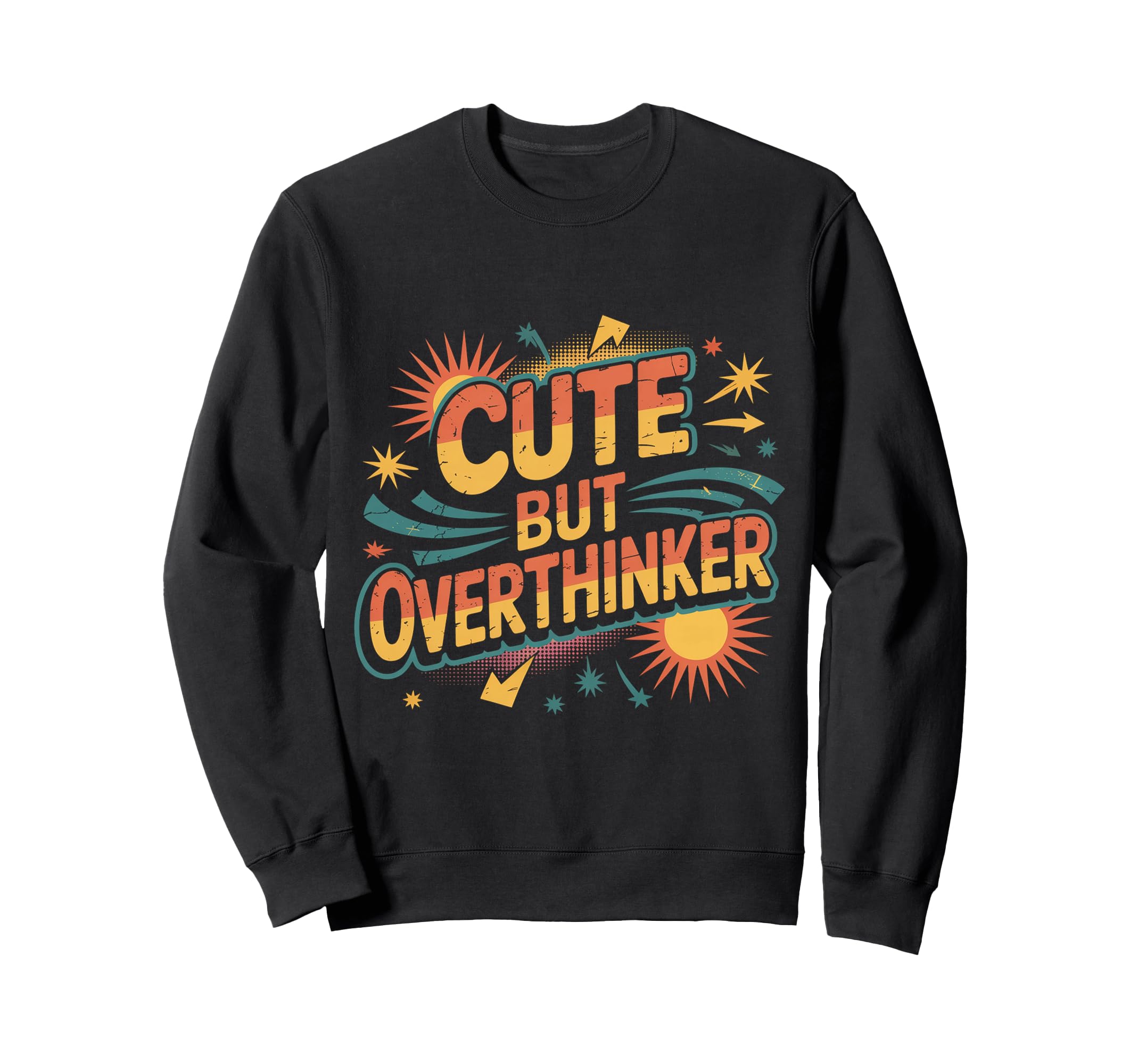 Overthinking Mind Self Awareness Sweatshirt - Novelty Apparel Unisex - T-Shirt, Sweatshirt, Hoodie