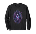 Purple Crystal Bouquet Mystic T-Shirt - Fun Novelty Design Men Women - T-Shirt, Sweatshirt, Hoodie