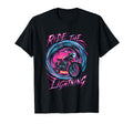 Ride Lightning Motorcycle Enthusiast T-Shirt - Unique Graphic for Adults - T-Shirt, Sweatshirt, Hoodie