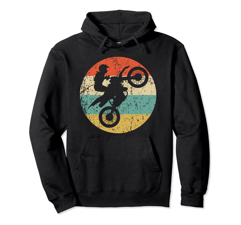 Motocross Bike 1960S 1970S Motocross Hoodie - Custom Art Print for Adults - T-Shirt, Sweatshirt, Hoodie