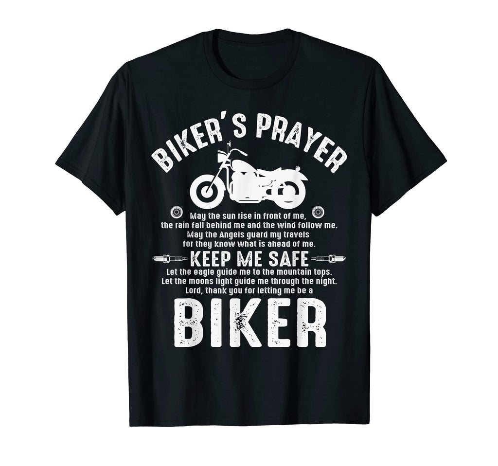 Bikers Prayer Motorcycle Biker T-Shirt - Streetwear Style for Adults - T-Shirt, Sweatshirt, Hoodie