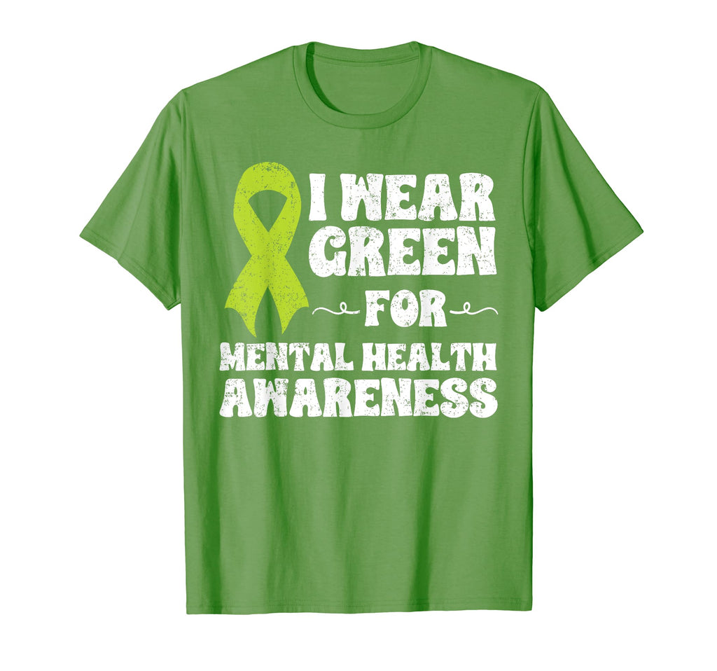 Rainbow May I Wear Green Mental Health T-Shirt - Trendy Graphic Men Women - T-Shirt, Sweatshirt, Hoodie