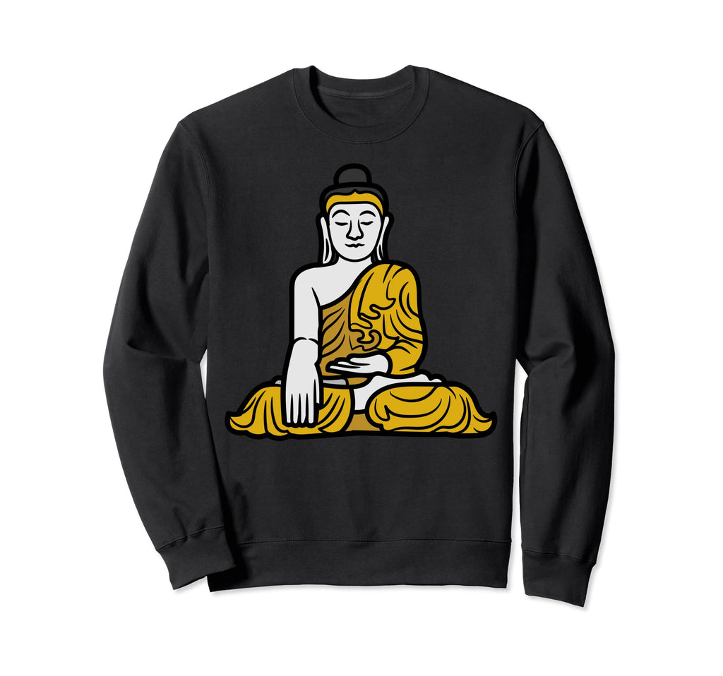 Mindfulness Buddha Buddhism Sweatshirt - Casual Everyday Wear Men Women - T-Shirt, Sweatshirt, Hoodie