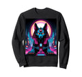 Japanese Vaporwave Sphinx 80S Synthwave Sweatshirt - Novelty Apparel Unisex - T-Shirt, Sweatshirt, Hoodie