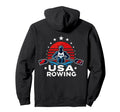 Usa Rowing 2024 Rower Team Sport Hoodie - Custom Art Print Unisex - T-Shirt, Sweatshirt, Hoodie