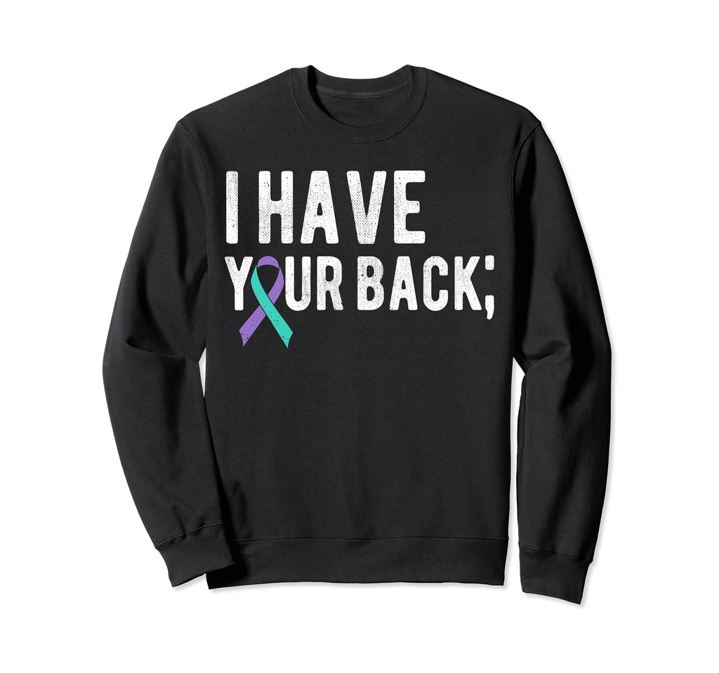 Suicide Prevention Awareness Purple Sweatshirt - Fun Novelty Design Unisex - T-Shirt, Sweatshirt, Hoodie