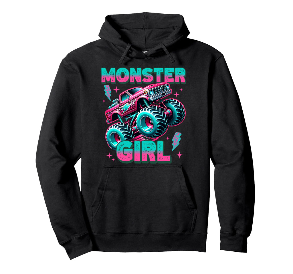 Monster Leopard Monster Truck Lover Hoodie - Aesthetic Graphic for Adults - T-Shirt, Sweatshirt, Hoodie