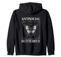 Antisocial Butterfly Gift Sweatshirt - Fun Novelty Design for Adults - T-Shirt, Sweatshirt, Hoodie