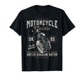 Biker Uk British 65 Kingdom Custom T-Shirt - Aesthetic Graphic for Adults - T-Shirt, Sweatshirt, Hoodie