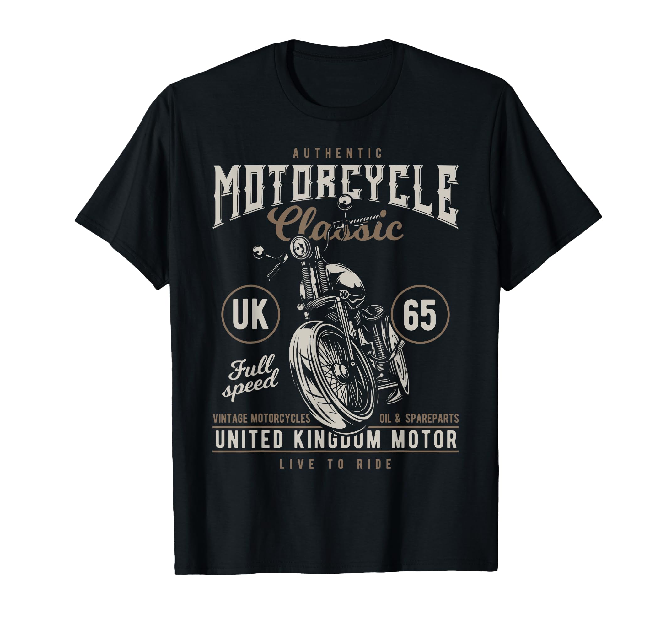 Biker Uk British 65 Kingdom Custom T-Shirt - Aesthetic Graphic for Adults - T-Shirt, Sweatshirt, Hoodie